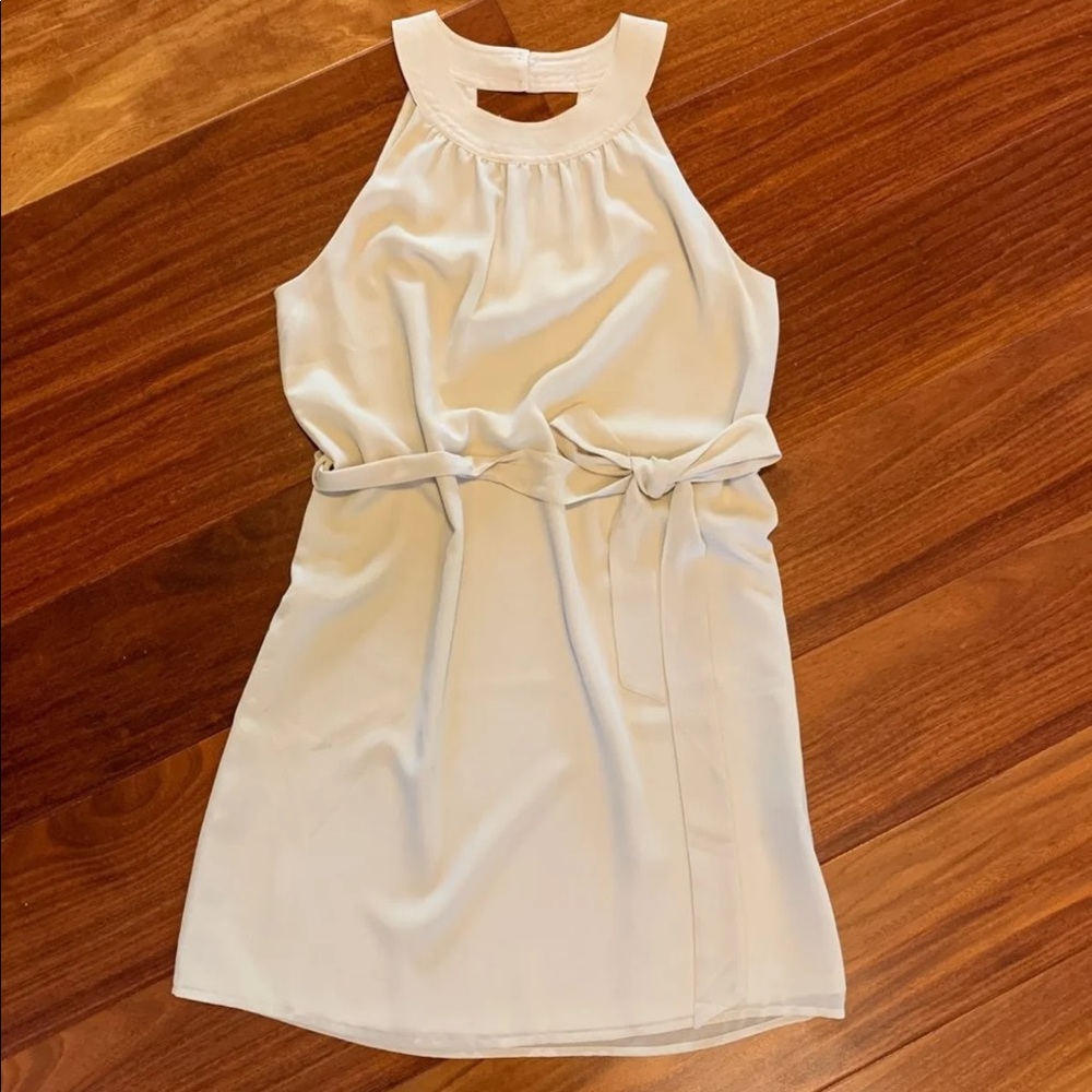 naked zebra Off-White Cocktail Dress